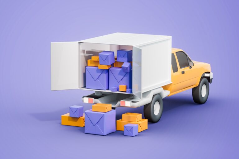 A home removals truck overloaded with moving boxes in the concept of 'What Are the Hidden Costs in Home Removals Services'.